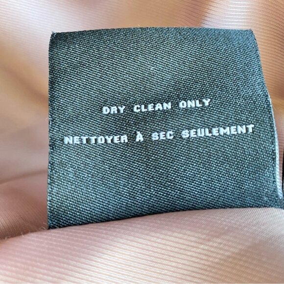 Cole Haan Slick Wrap Wool Blend Coat In Dusty Rose size 2X - Picture 11 of 14